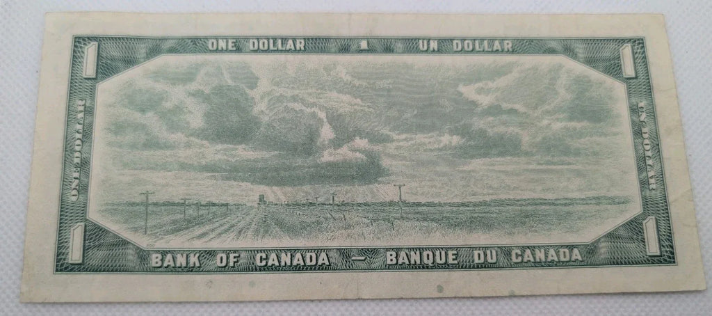 1954 Canada $1 Dollar Banknotes lot of 4 Include All Signatures Circulated - NumisFind