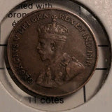 1927 Canada 1 ONE SMALL CENT  - King George V 1