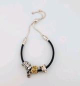 Pandora Silver Bracelet ~ 4 Genuine ALE & Disney Charms0
