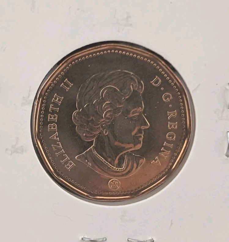 2009 Canada Montreal Canadiens Loonie. Mint UNC. $1 Dollar Coin Loon1