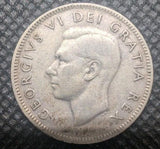 Canada 1949 25 Cents 25c Canadian Caribou Quarter Coin - 80% Silver - ASW .150oz - NumisFind