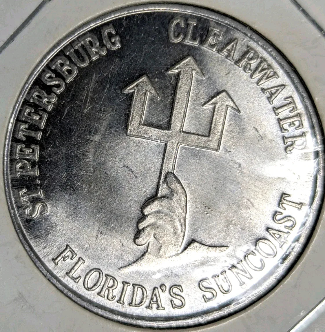 Ye Mystic Krewe of Neptune Token St. Petersburg Clearwater Florida's Suncoast - NumisFind