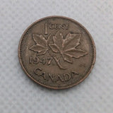 1947 ML Canada Small Cent Canadian 1 penny coin VERY NICE !0