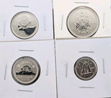 Canada 2010 Specimen Coin Lot (50¢, 25¢, 10¢, 5¢) - Brilliant Collector Finish0