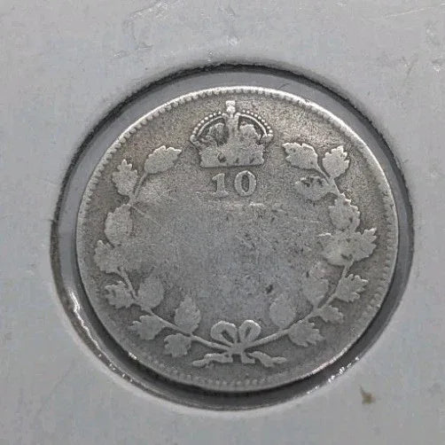 1931 CANADA SILVER 10 CENTS COIN - NumisFind