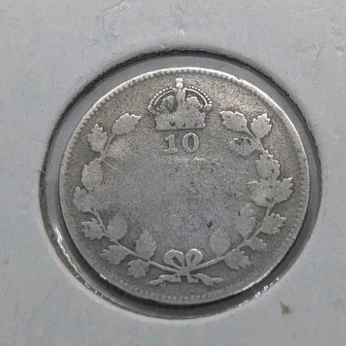 1931 CANADA SILVER 10 CENTS COIN - NumisFind