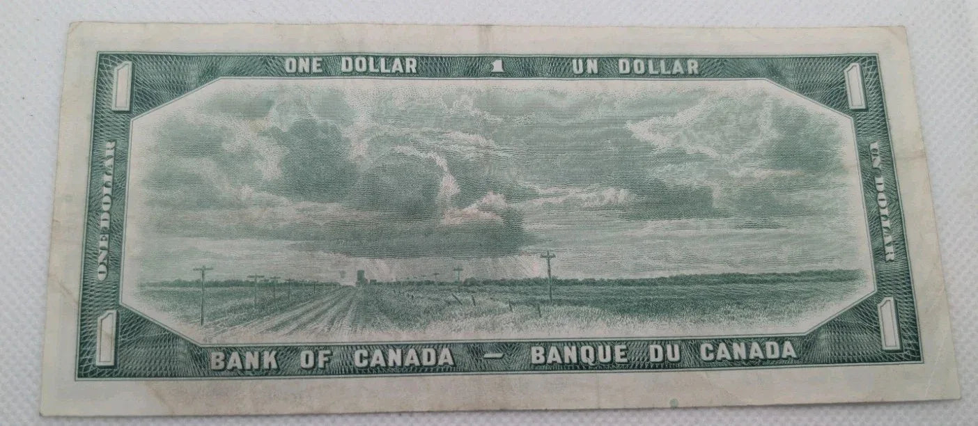 1954 Canada $1 Dollar Banknotes lot of 4 Include All Signatures Circulated - NumisFind