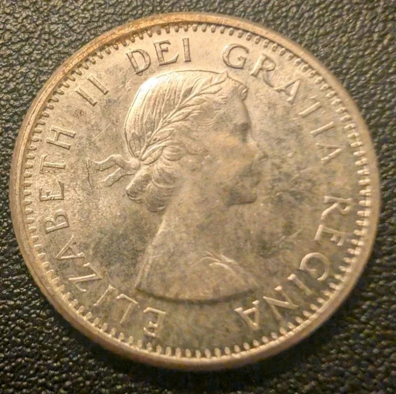 Canada 1962 10 cent silver UNC MS - 0.8 Silver Coin - NumisFind