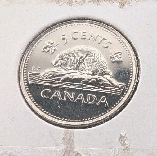 Canada 2002-p 5-cent Beaver SPECIMEN Uncirculated0