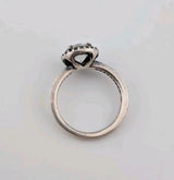 Pandora S925 Classic Elegance Ring With Halo  ~  Size 41