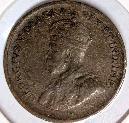 1929 Canada ONE CENT - Low 9 Great Condition - With Oxidation Line1
