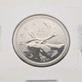 1992 Canada PROOF Caribou Twenty-Five Cents Quarter Coin. MINT UNC 25 Cents0