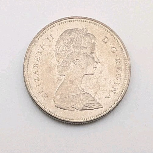 1976 Canadian Nickel Half Dollar 50 Cent Coin Canada1