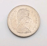 1976 Canadian Nickel Half Dollar 50 Cent Coin Canada1