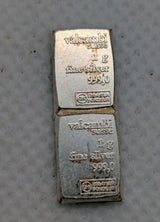 2 x 1 Gram .999 Fine Silver Bar - Valcambi Suisse CombiBar piece - UNC - NumisFind