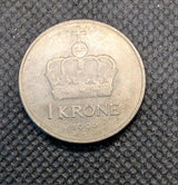 1996 NORWAY 1 KRONE COIN0