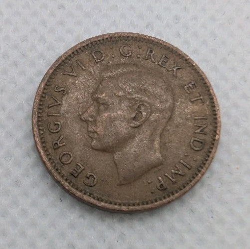 1947 ML Canada Small Cent Canadian 1 penny coin VERY NICE !1