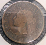 Canada 1888 Large Cent 1c Queen Victoria Copper Coin G Canadian Penny1