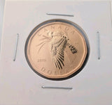 2010 Canada Loonie $1 Specimen Northern Harrier Bird Coin BU RCM0