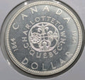 Pristine 1964 Canada  $1 Silver Dollar. 800 Uncirculated  See Desc. Pics Unc0