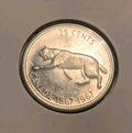 1967 Canada 25 Cents Elizabeth II Silver Quarter Coin 25 Cent 5.83g 0.8 Silver0