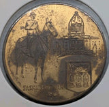 Canada 1905-1965 Saskatchewan Diamond Jubilee Brass Token - NumisFind