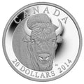 The Bison: A Portrait - 2014 Canada $20 Fine Silver Coin - NumisFind