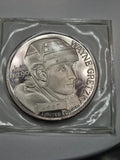 Wayne Gretzky, 1 Ounce silver round .999 #49970