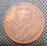 CANADA 1914  LARGE 1 ONE CENT « KING GEORGE V »  F 121