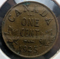1925 Canada 1 Cent Coin - KEY DATE ! - VF - NumisFind