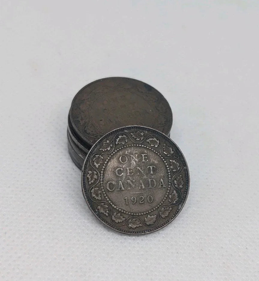 CANADA - 1920 Large Canadian 1 Cent Penny - NumisFind