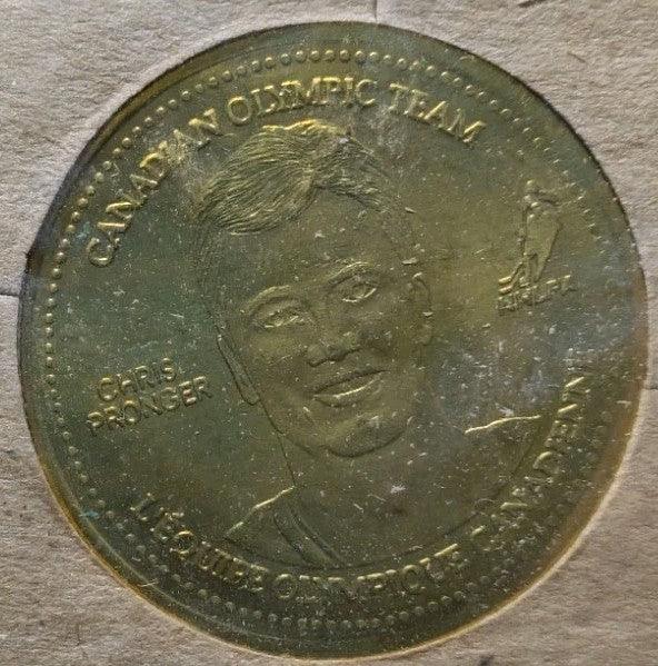 2002 Canadian Olympic Team Coca Cola Commemorative Coins, CHRIS PRONGER, New - NumisFind