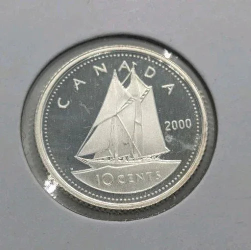 2000 Canada Proof 5c 10c 25c & 50c Silver Heavy Cameo Coins From RCM Set - NumisFind