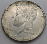 50 Cents USA 1964 Half Dollar 90% Silver Coin Almost uncirculated AU - NumisFind