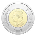 2023 - Canada Toonie $2 Dollar KING CHARLES - From Original Mint Roll   0