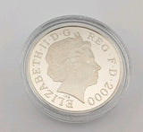 2000 Royal Mint 5 Pound Silver Coin - The Queen Mother Centenary Year3