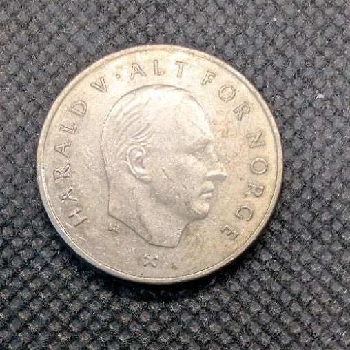 1995 NORWAY 1 KRONE COIN1