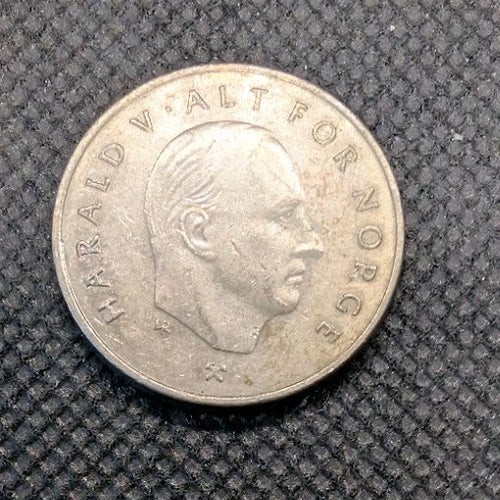 1995 NORWAY 1 KRONE COIN1