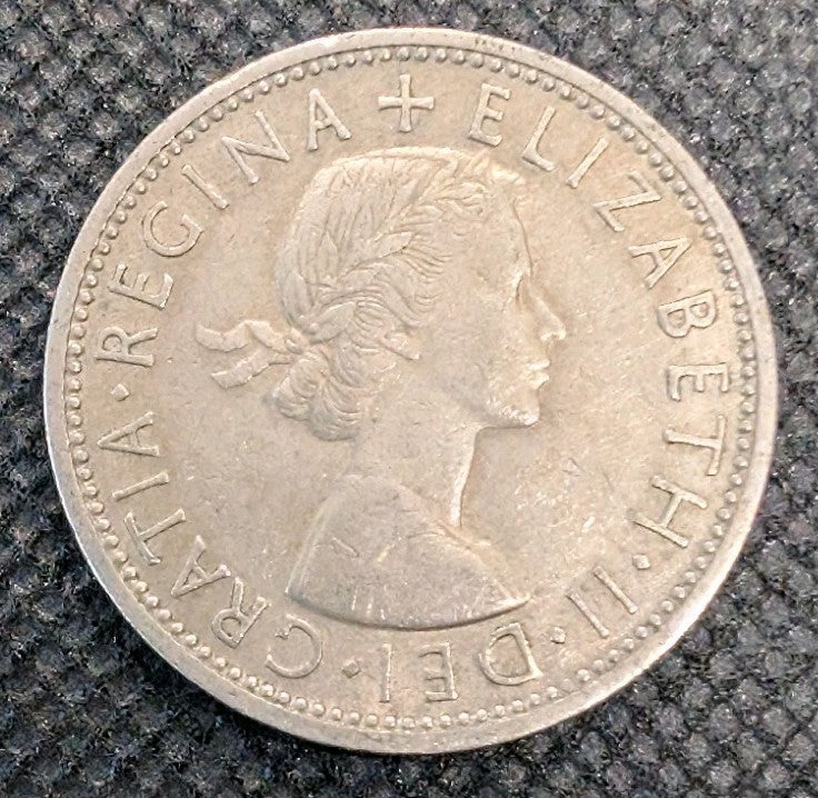 1962   British Two Shilling Coin1