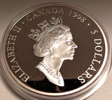 2 x 1oz Silver 1998 Canada $5, China 10 Yuan 2 Silver Coin Set 60th Anniversary - NumisFind