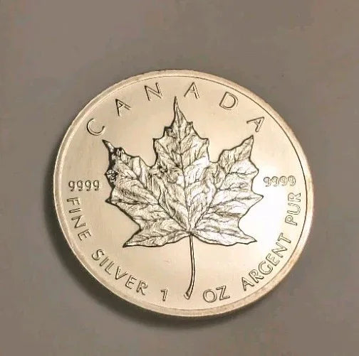 2013 Canada $5 Silver Maple Leaf Coin .9999 Pure 1 oz Fine Silver Bullion - NumisFind