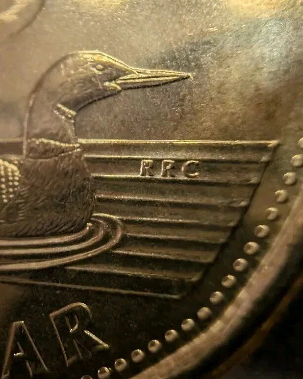 DOUBLE ERROR - Die Chip On The Tree And RRC - #4354 And #4355- 2018 Canada 1$ BU - NumisFind