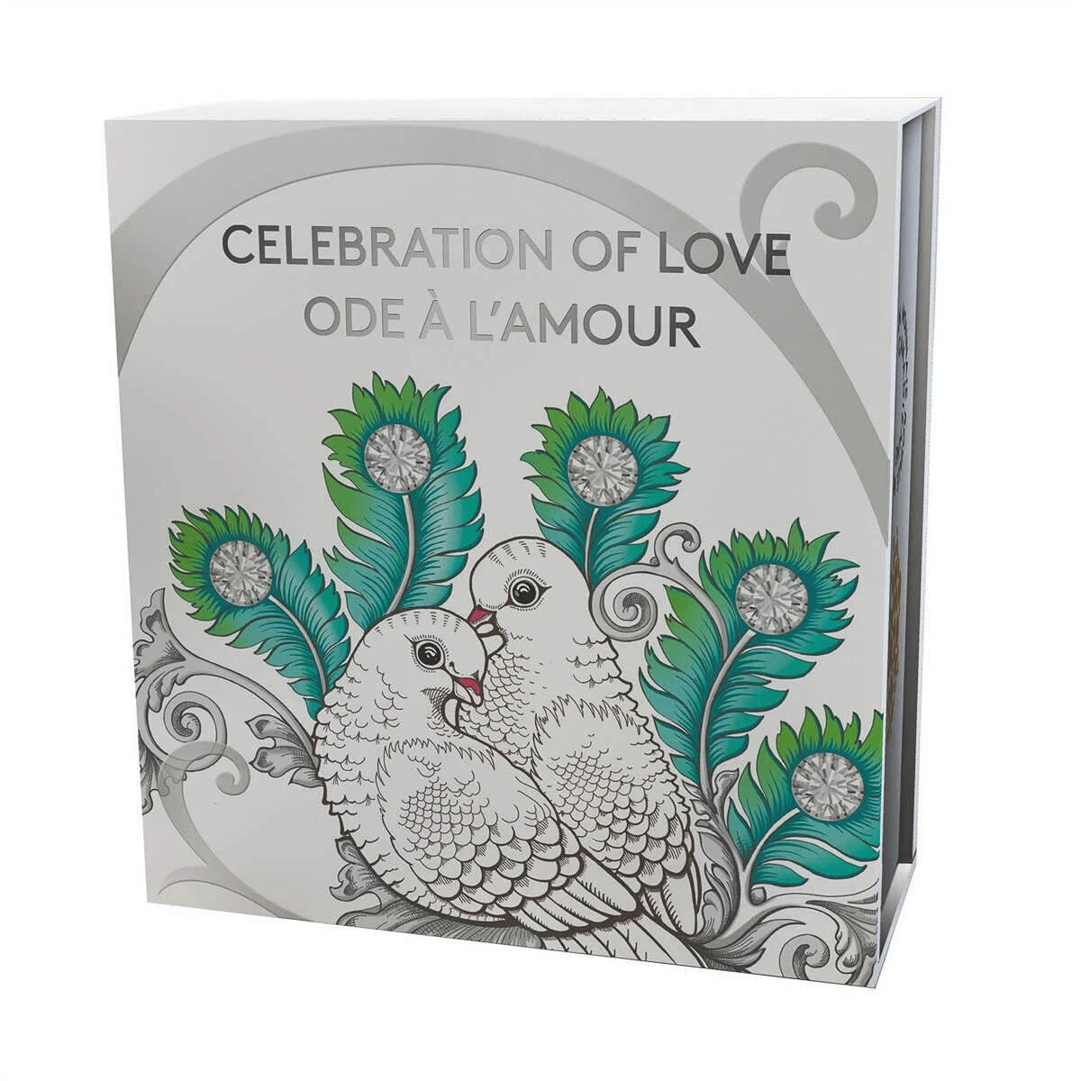 2016 Canada $10 fine silver coin - Celebration of love3