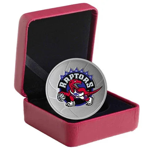 2020 Canada TORONTO RAPTORS 25th SEASON PURE SILVER Oz. - Official NBA Product - NumisFind