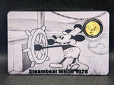 2026 Steamboat Willie 1928 1/1000 oz Gold Coin 19 280 mintage - NumisFind