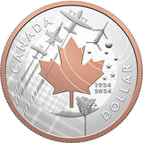 2024 100th Anniversary of the Royal Canadian Air Force Pure Silver Proof Set1