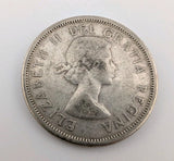 Canada 1956 25 Cents 25c Canadian Caribou Quarter Coin - 80% Silver - ASW .150oz1