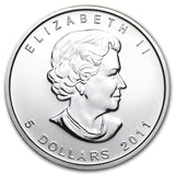 1 Oz 9999 Silver 2011 Canada Grizzly Bear Canadian Wildlife Coin in Capsule1