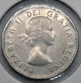 1955 Canada 5 Cent George VI Canadian Nickel Coin Five Cents - NumisFind