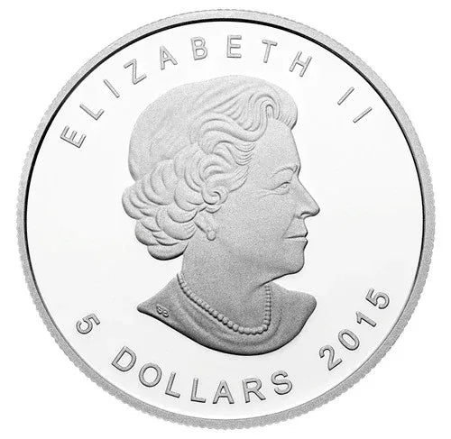 2015 Fine Silver 1oz Proof $5 Polar Bear And Cub - NumisFind